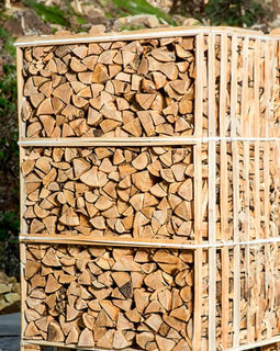 25 cm brandhoutpallet van ovengedroogde as – 1,8 m³