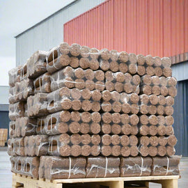 Aspen houtbriketten, pallet met 78 pakketten