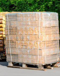 RUF berken-/naaldbriketten in zakken van 96 x 10 kg