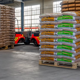 Starforest houtpellets - pallet met 70 zakken van 15 kg per stuk