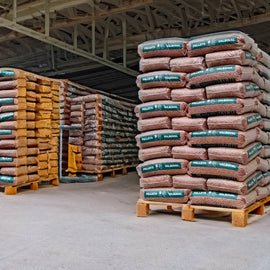 Pellet Valboval - pallet met 65 zakken van 15 kg per stuk