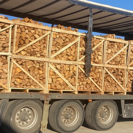 Berk – vrachtwagenlading brandhout 30/33 cm